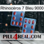 Rhinocéros 7 Bleu 9000 05